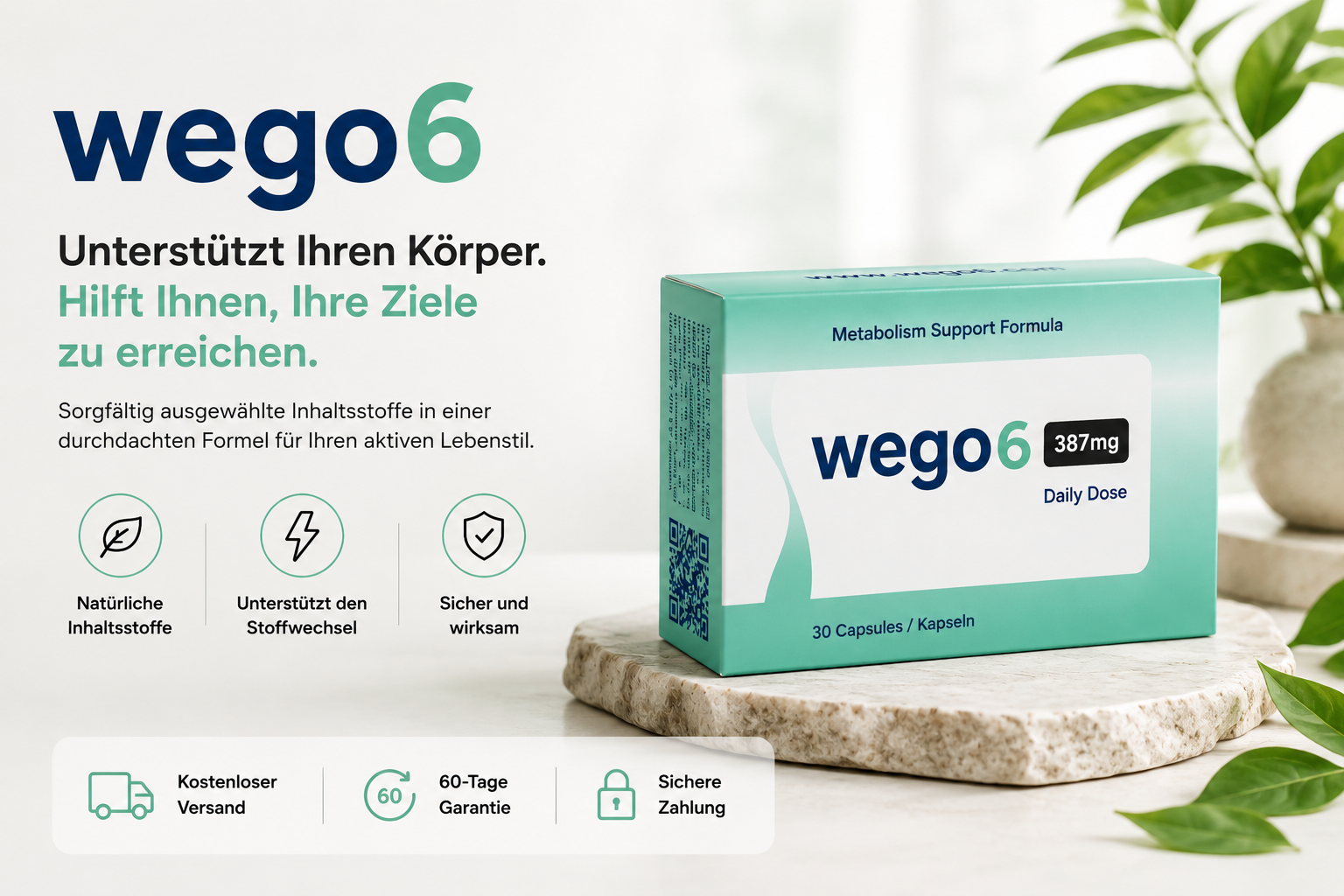 WEGO6 Produktverpackung